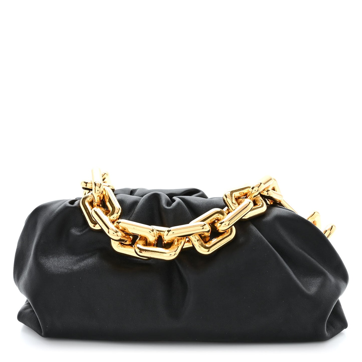 Calfskin The Pouch Chain Black