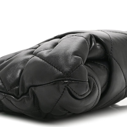 Chanel Lambskin Quilted Mini Bow Bag Black 9 of 10