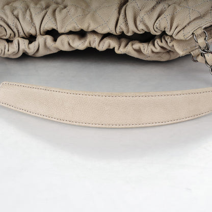 Chanel Caviar Quilted Large Elastic Tote Gray 8 of 11
