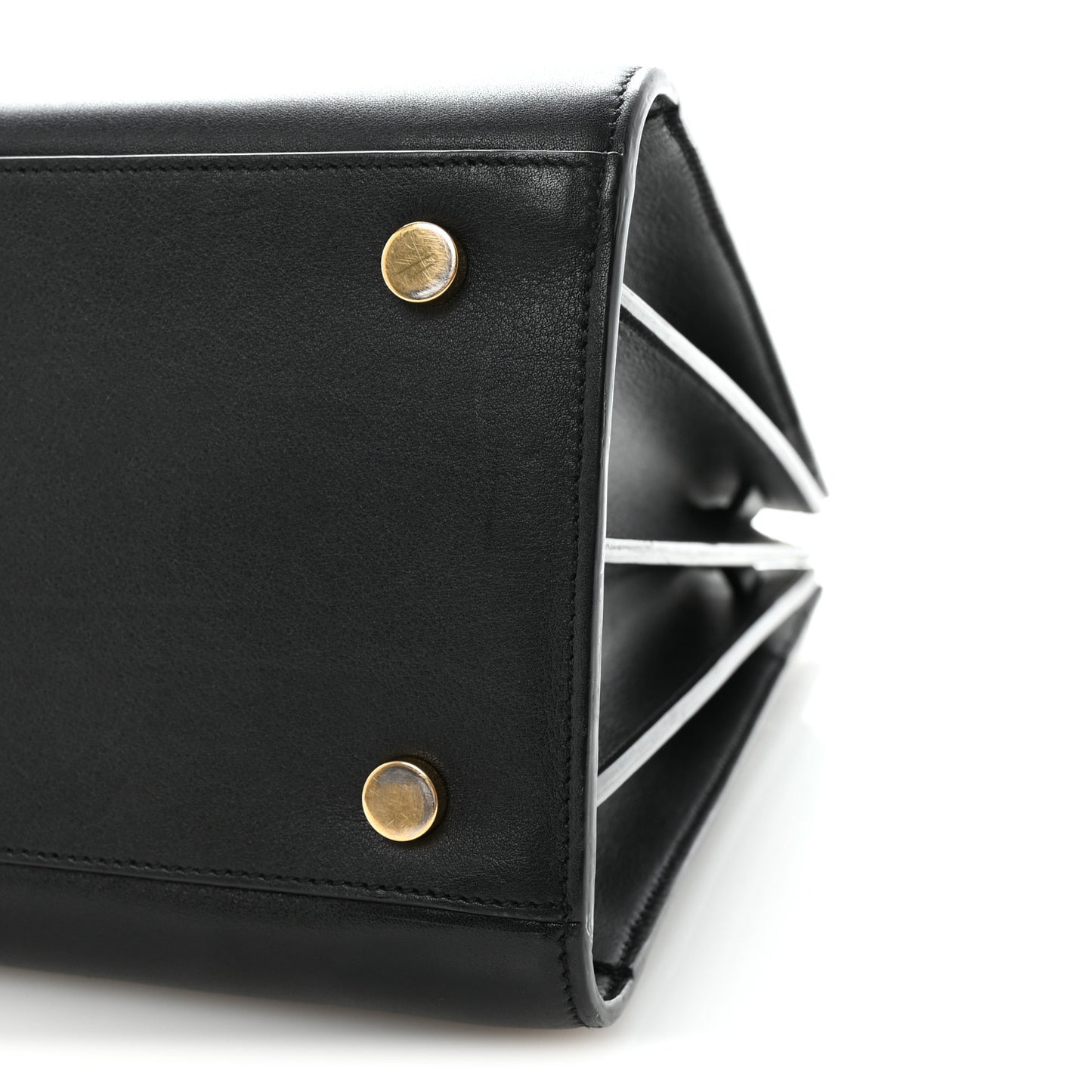 Smooth Calfskin Small Sac De Jour Black