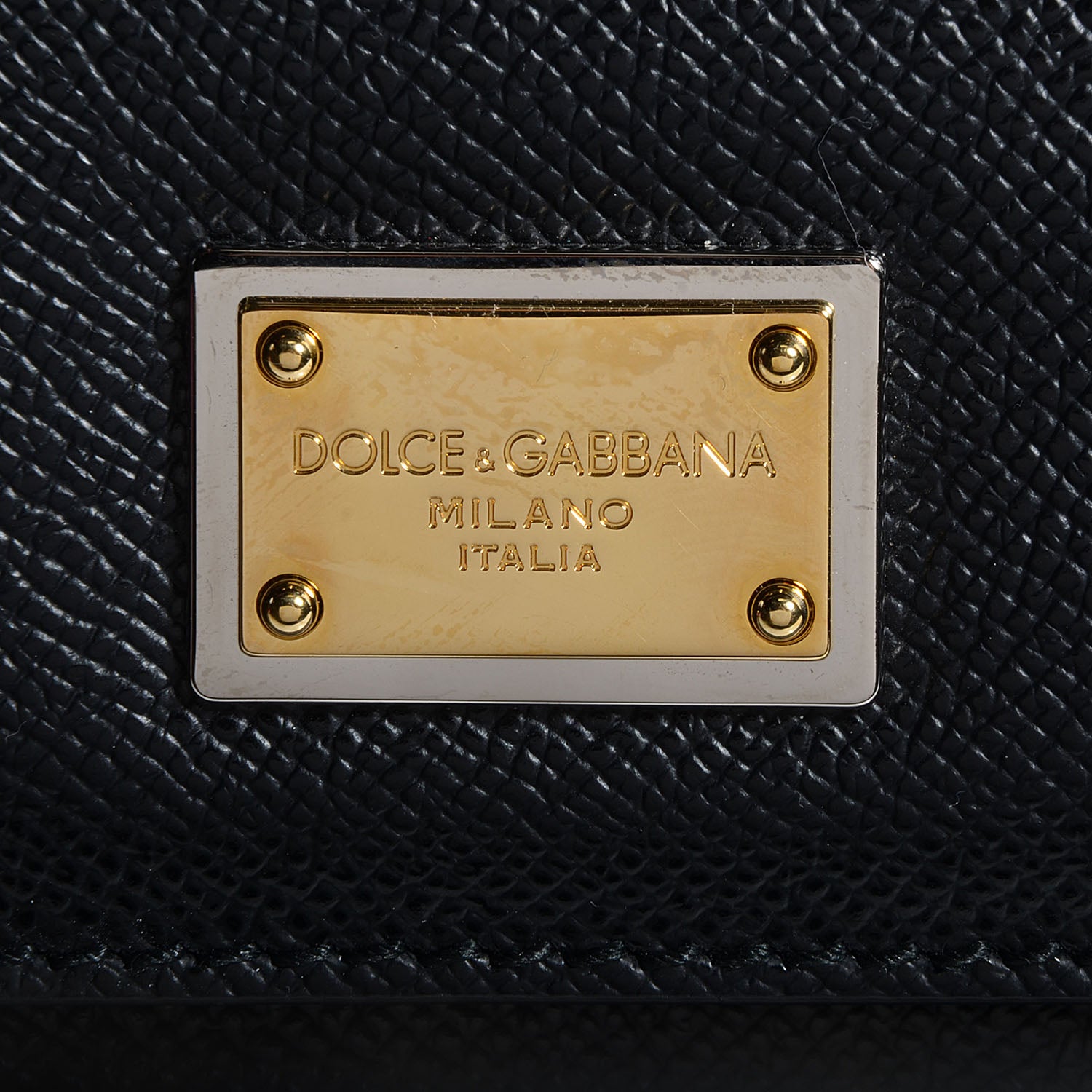 Dolce & Gabbana Dauphine Large Miss Sicily Satchel Black 6 of 9