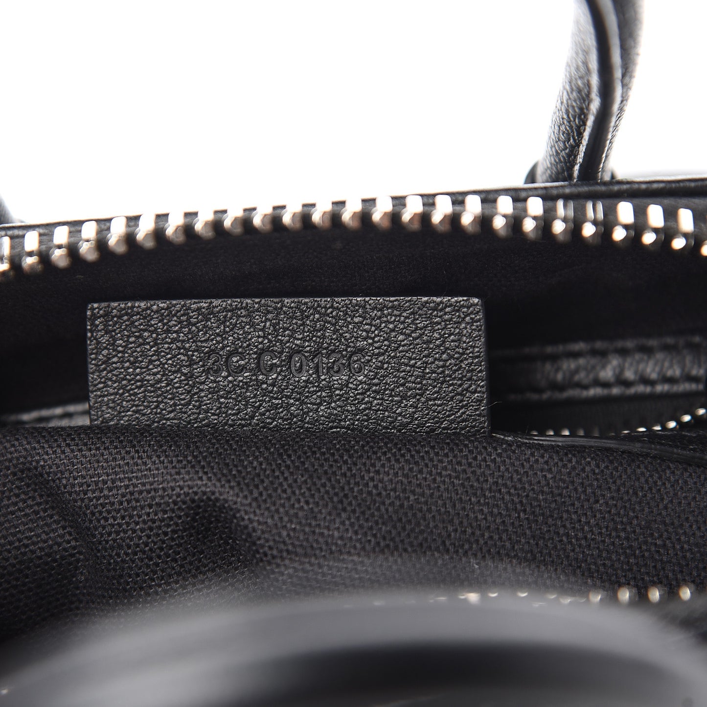 Sugar Goatskin Mini Antigona Black