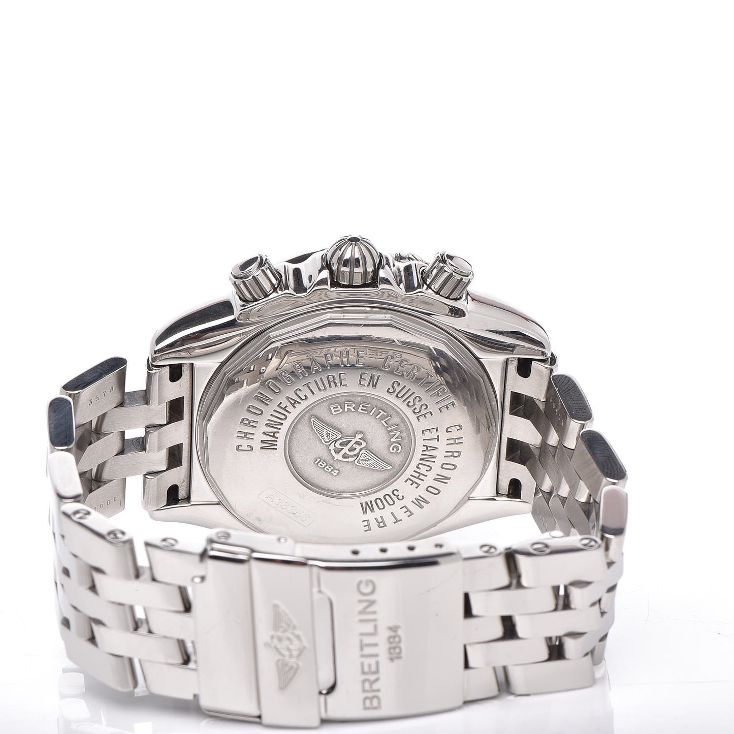 Stainless Steel Mother of Pearl 44mm Chronomat Automatic Watch A13356