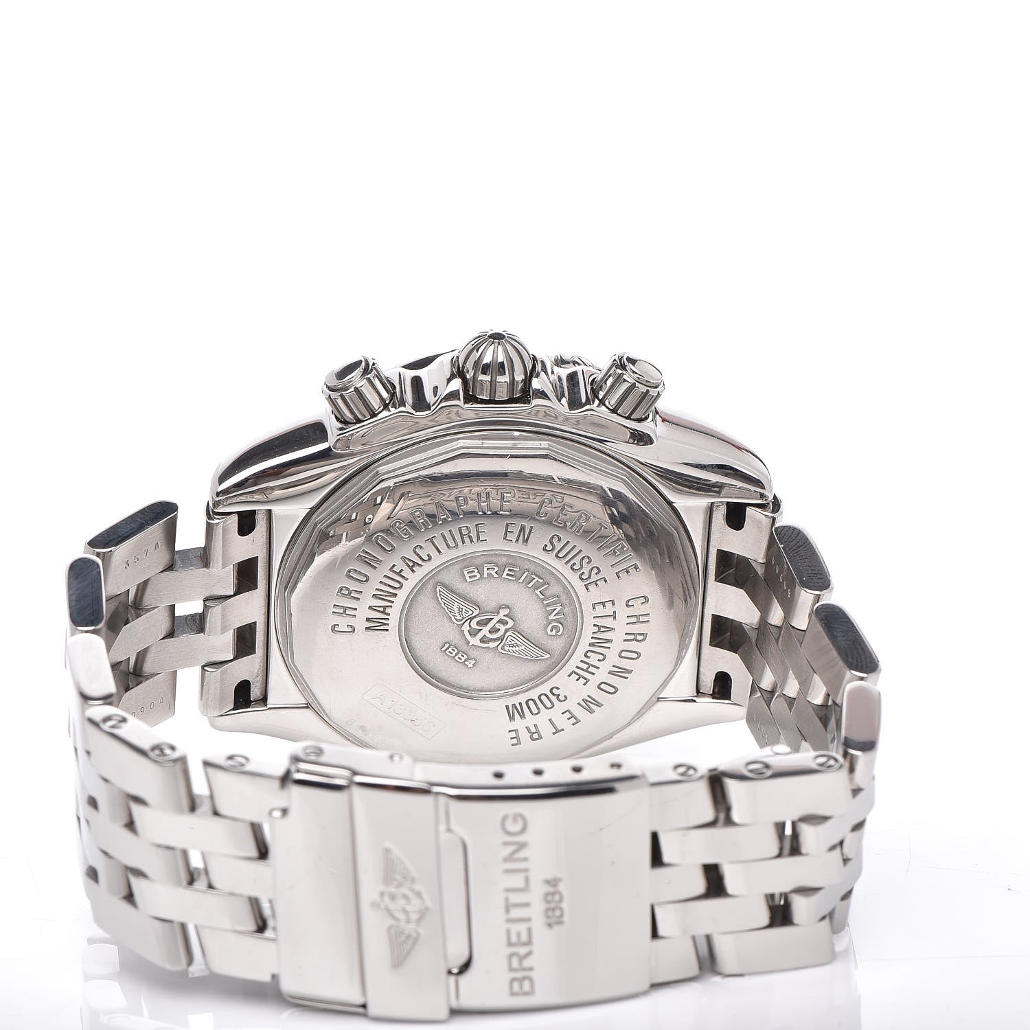 Breitling Stainless Steel Mother of Pearl 44mm Chronomat Automatic Watch A13356 5 of 5