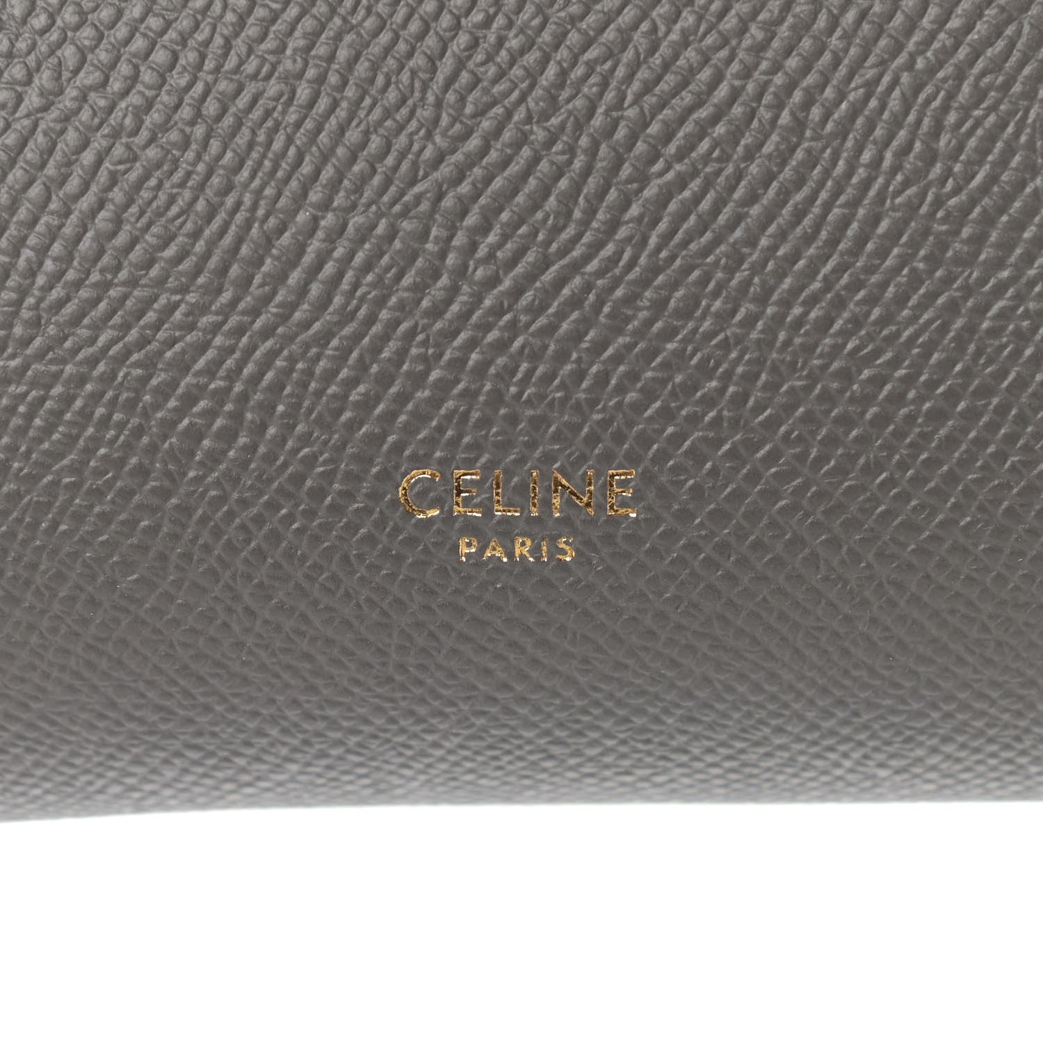 Celine Grained Calfskin Micro Belt Bag Grey 6 of 10