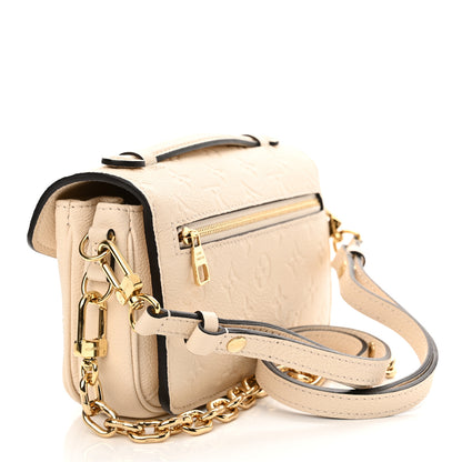 Louis Vuitton Empreinte Pochette Metis East West Cream 3 of 9