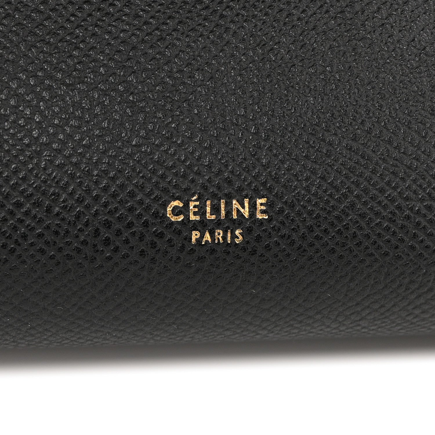 Celine Grained Calfskin Mini Belt Bag Black 5 of 11