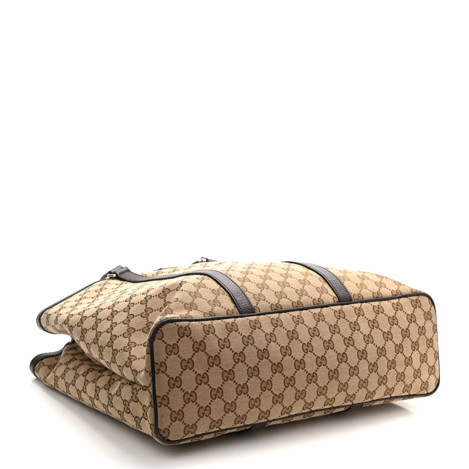Gucci GG Monogram Large Joy Tote Bag Dark Brown 3 of 10