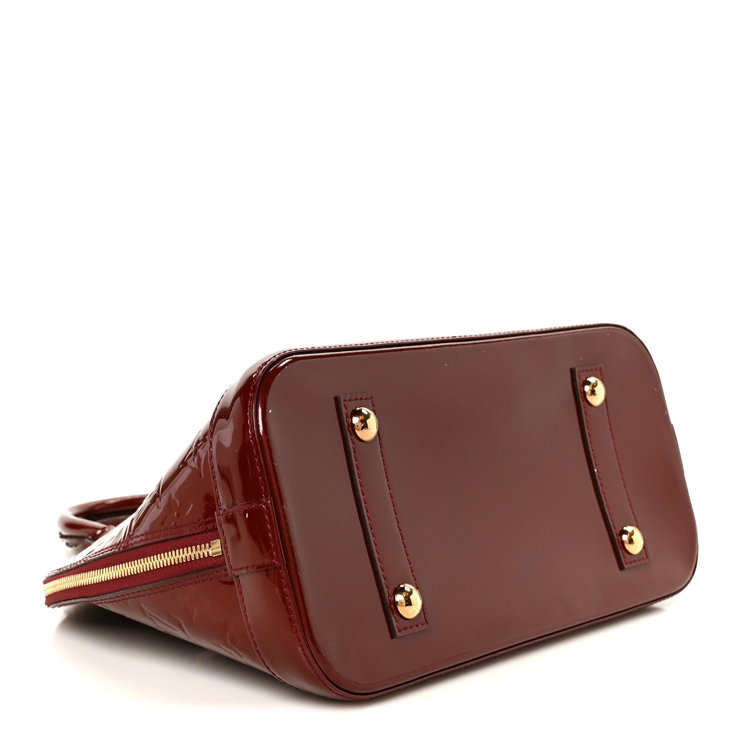 Louis Vuitton Vernis Alma PM Rouge Fauviste 4 of 11