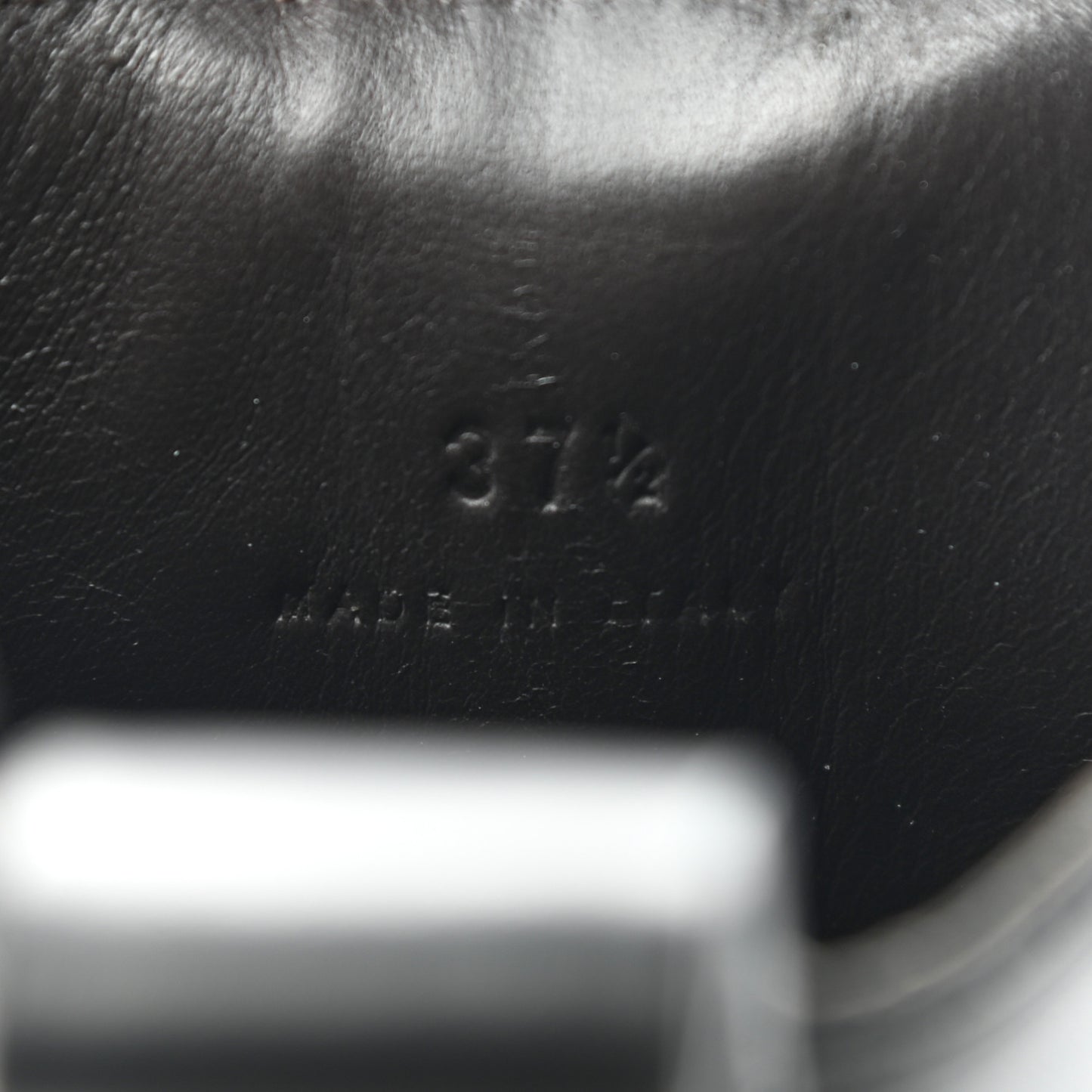 Calfskin The Tire Chelsea Boots 37.5 Black Transparent