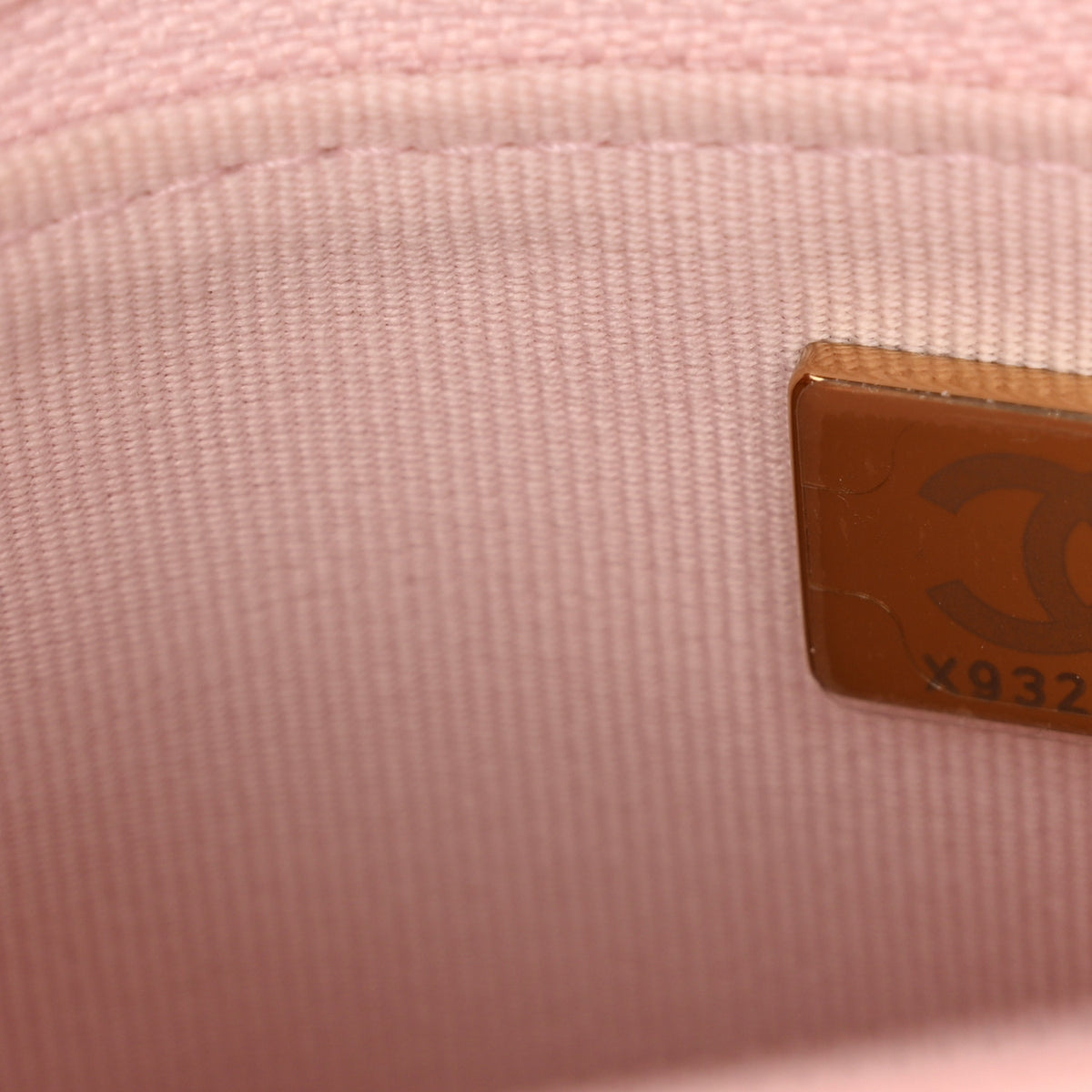 Chanel Lambskin Quilted Chanel 19 Wallet On Chain WOC Light Pink 7 of 12