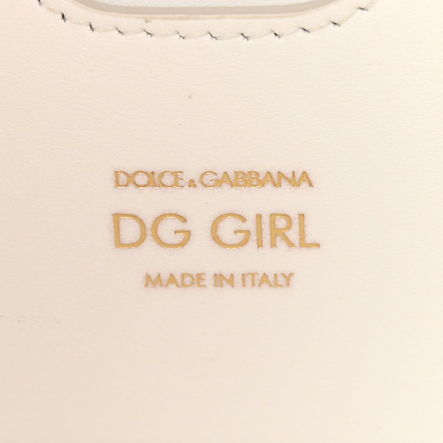 Dolce & Gabbana Calfskin DG Girls Phone Shoulder Bag White 6 of 9