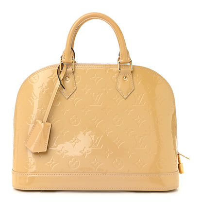 Louis Vuitton Vernis Alma PM Dune 1 of 13