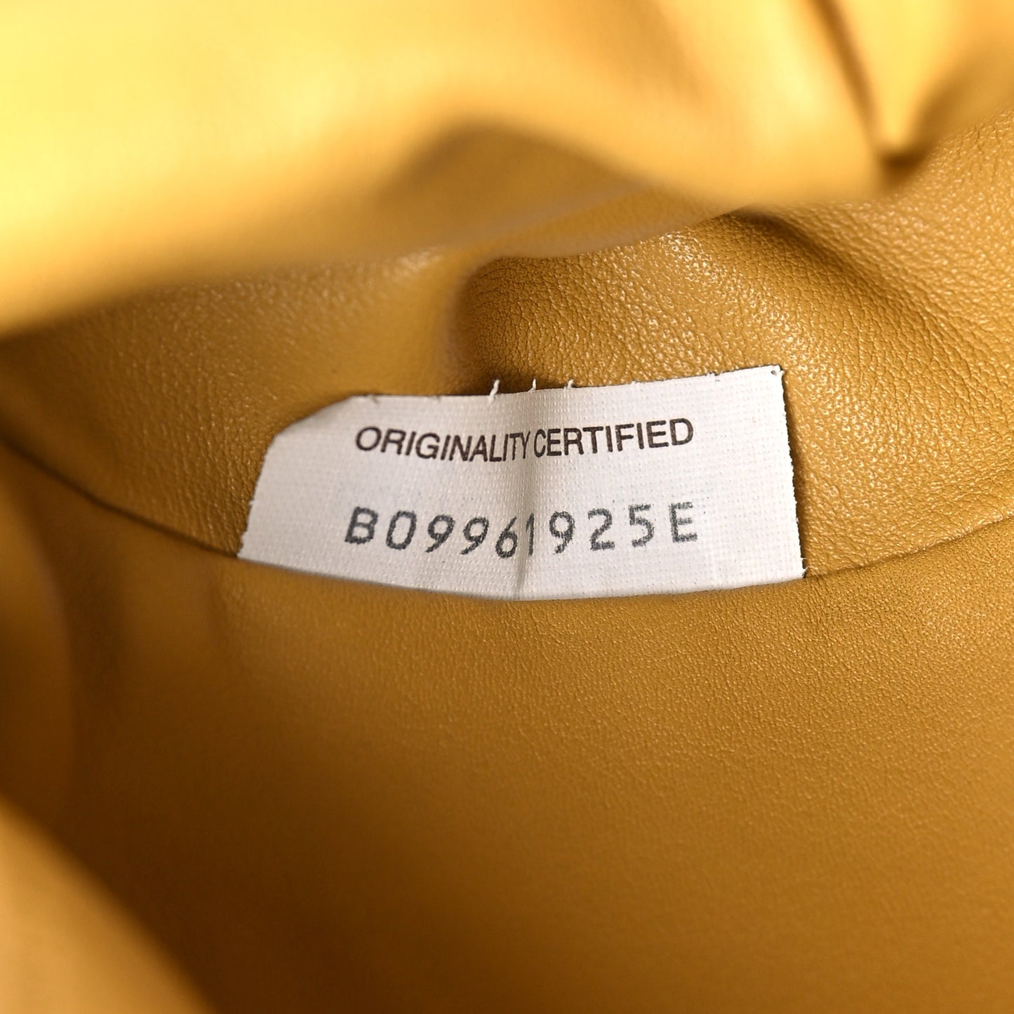 Butter Calfskin The Mini Pouch Butterscotch