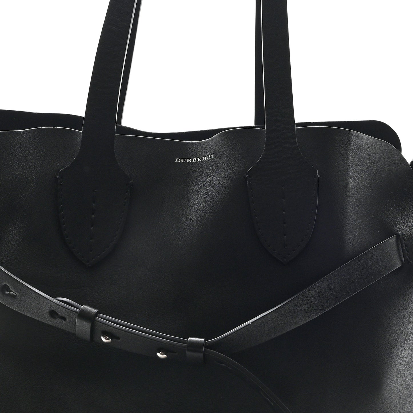 Soft Grain Calfskin Medium Belt Bag Black