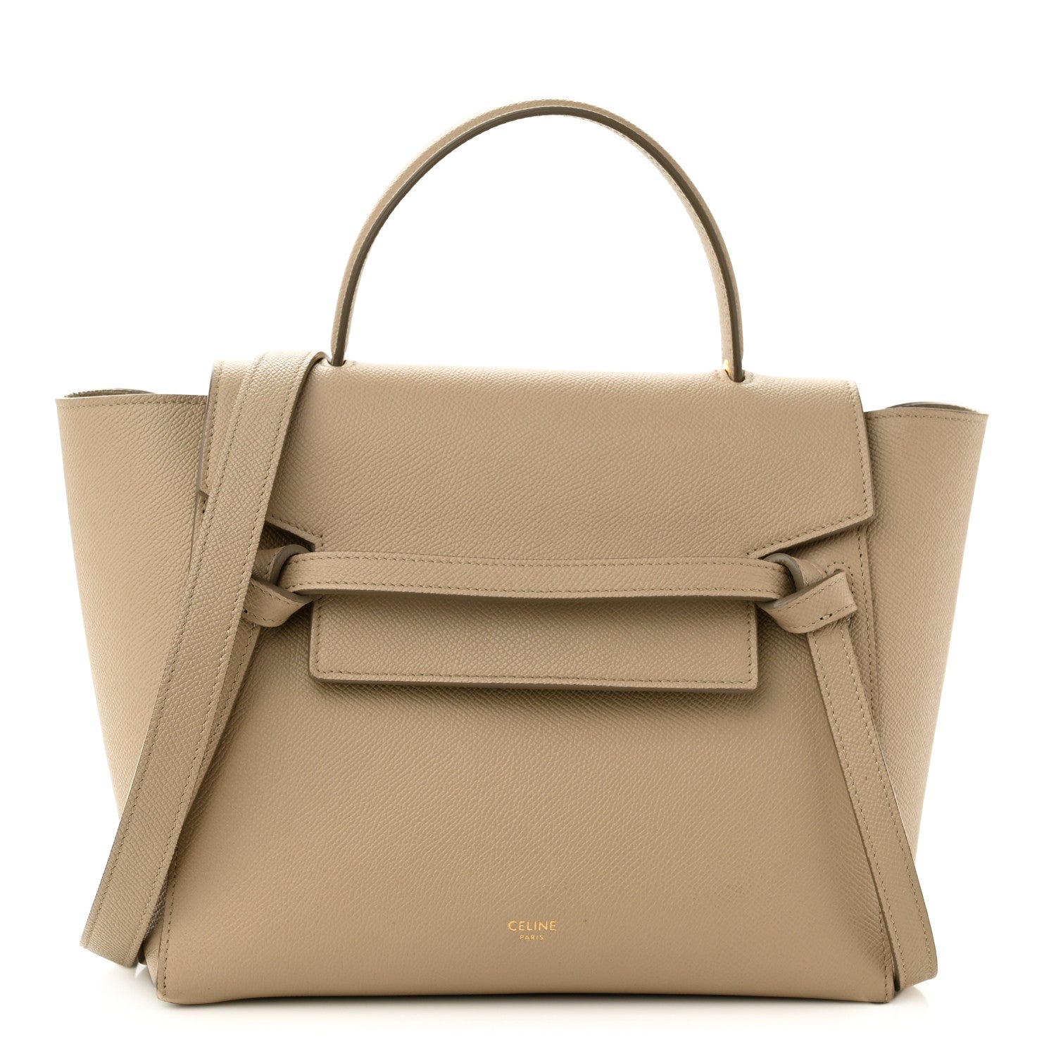 Celine Baby Grained Calfskin Micro Belt Bag Light Taupe 1 of 10