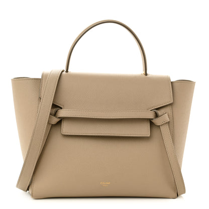 Celine Baby Grained Calfskin Micro Belt Bag Light Taupe 1 of 10