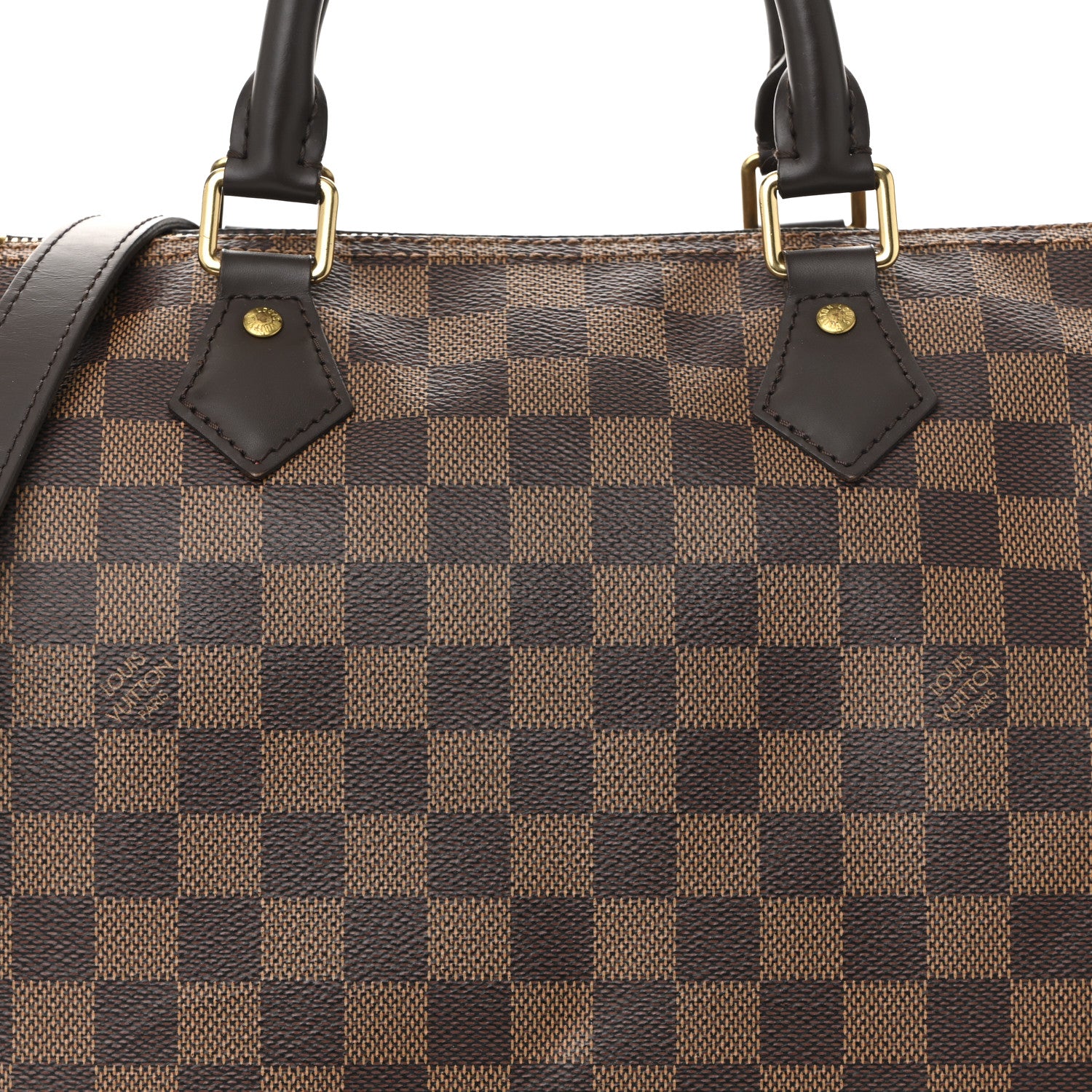 Louis Vuitton Damier Ebene Speedy Bandouliere 35 9 of 12