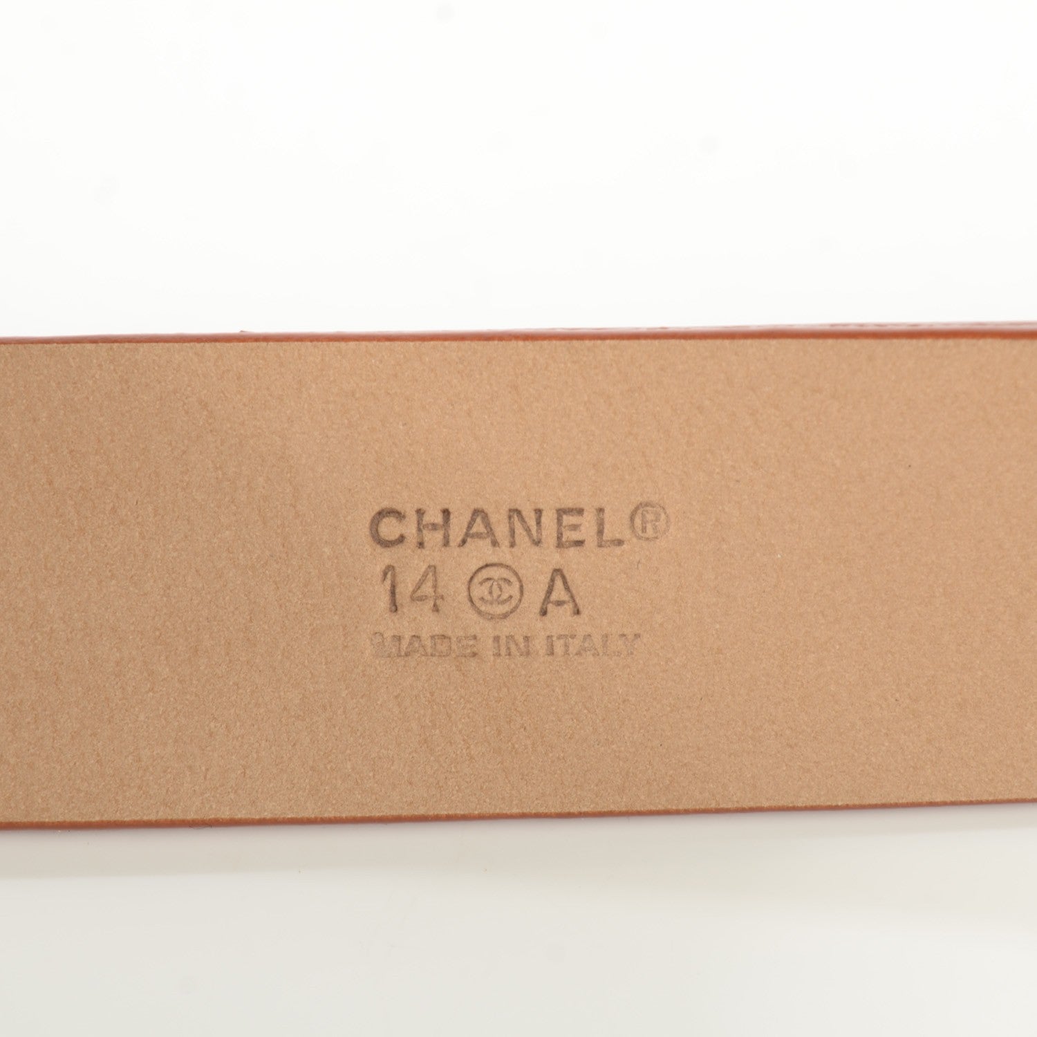 Chanel Calfskin CC Belt 90 36 Brown 7 of 9