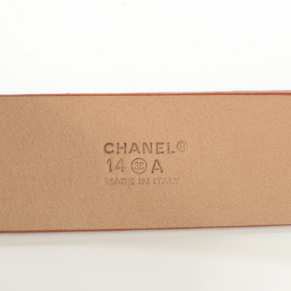 Chanel Calfskin CC Belt 90 36 Brown 7 of 9