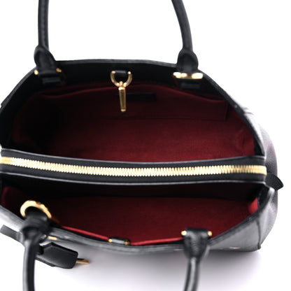 Louis Vuitton Empreinte Monogram Giant Montaigne BB Black Beige 5 of 11