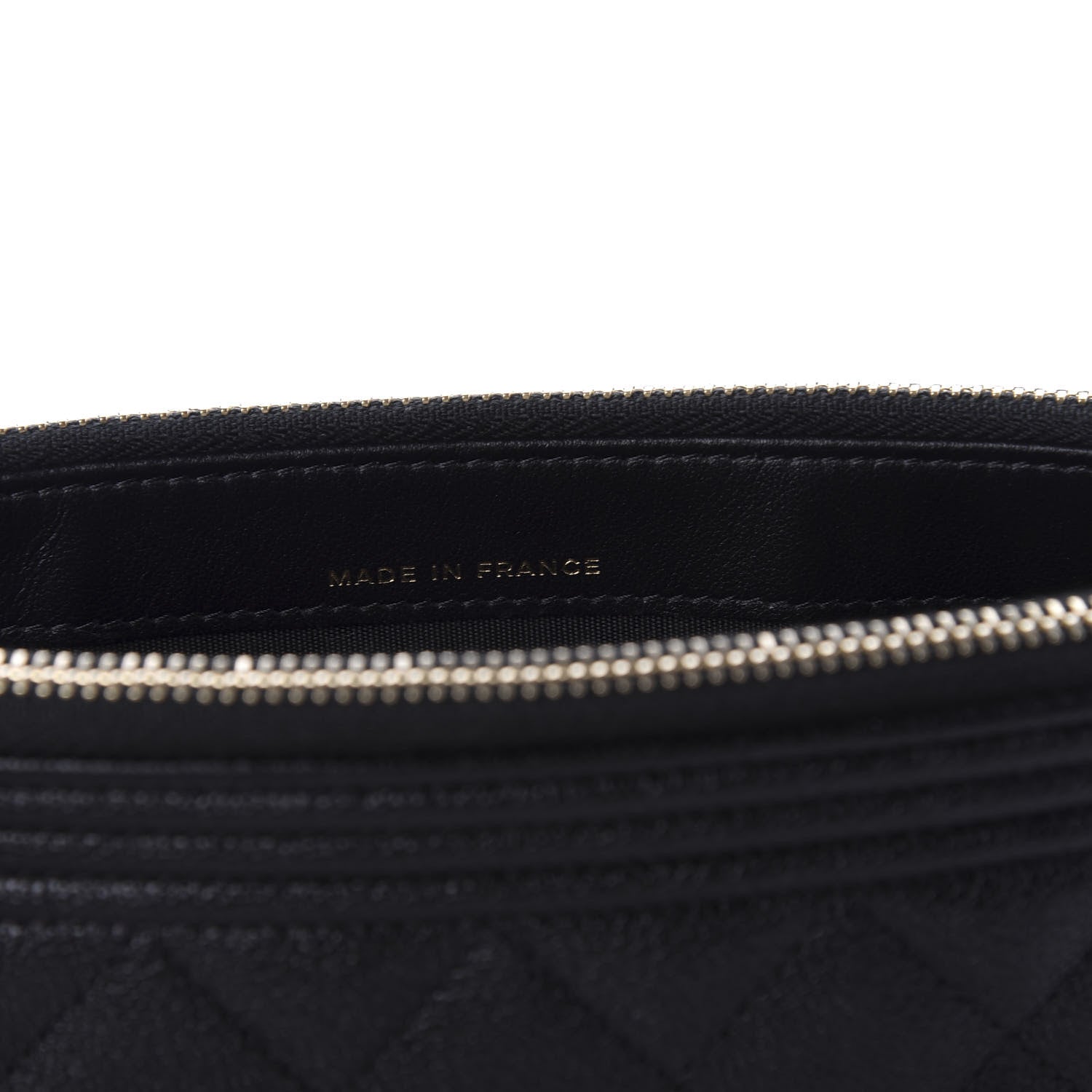 Chanel Caviar Quilted Small Boy Clutch With Chain Black 9 of 12