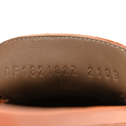 Hermes Goatskin Womens Paris Loafers 36 Gold 8 of 8