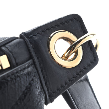 Givenchy Crackle Calfskin ID Belt Bag Black 12 of 12