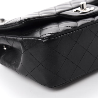 Chanel Lambskin Quilted Mini Rectangular Flap Black 6 of 11