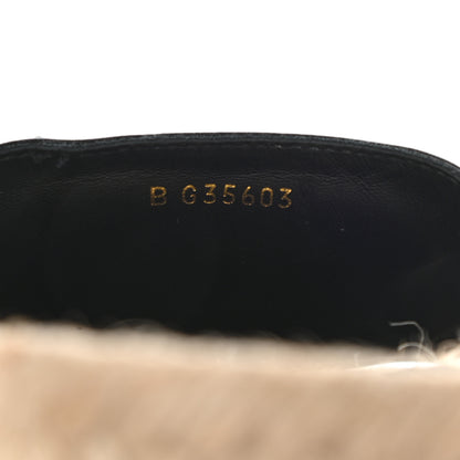 Chanel Patent Calfskin Crystal CC Espadrille Slip On Sandals 37 Black 8 of 9