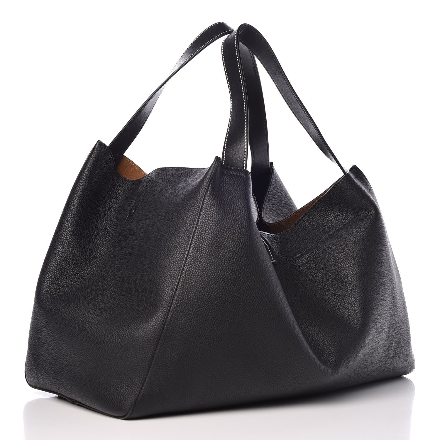 Loewe Calfskin Barcelona Tote Black 3 of 9