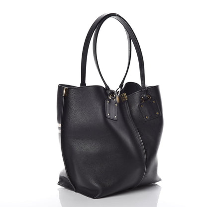 Chloe Smooth Calfskin Medium Vick Tote Full Blue 3 of 9