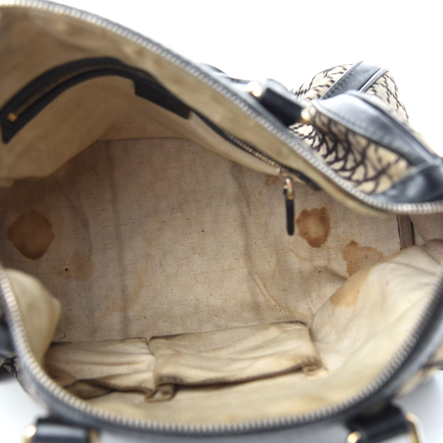 Gucci Diamante Vintage Web Medium Boston 5 of 11