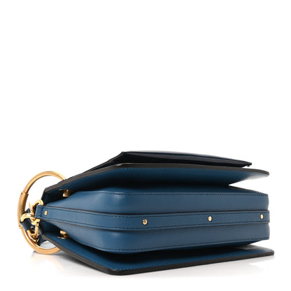 Chloe Glossy Lambskin Small Roy Bag Vinyl Blue 4 of 9