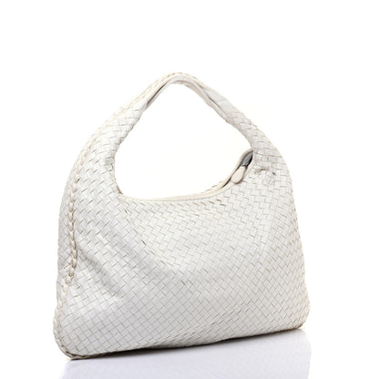 Bottega Veneta Nappa Intrecciato Large Veneta Hobo White 3 of 10