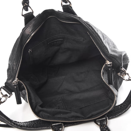 Givenchy Wrinkled Lambskin Large Chain Wrap Nightingale Black 6 of 12