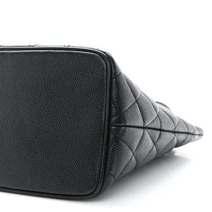 Chanel Caviar Quilted Medallion Tote Black 10 of 11