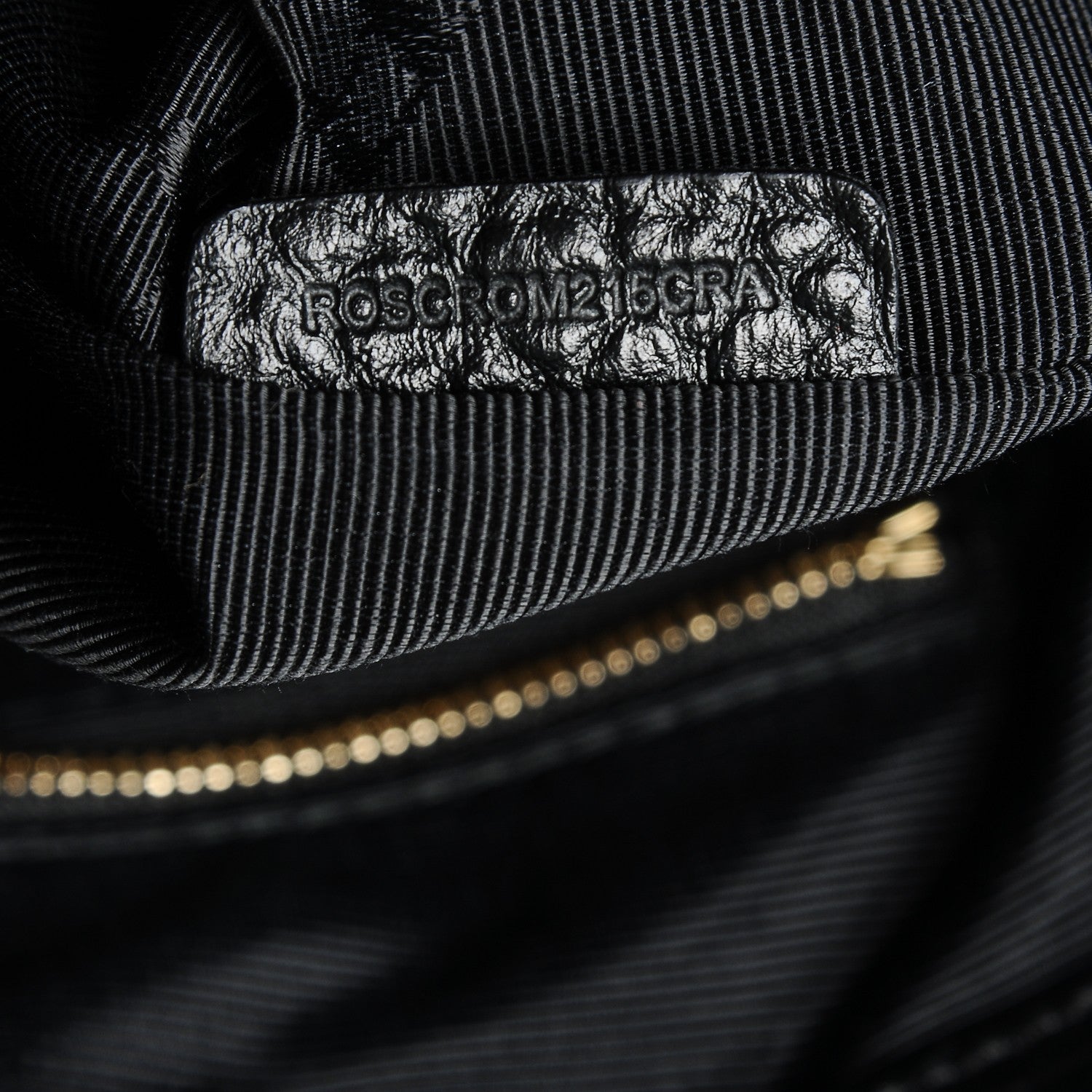 Burberry Heritage Grain Check Embossed Medium Dewsbury Tote Black 9 of 9