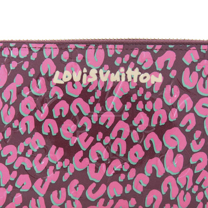 Louis Vuitton Vernis Leopard Zippy Wallet Rouge Fauviste 9 of 9