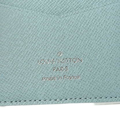 Louis Vuitton Monogram Aquagarden Pocket Organizer NM Crystal Blue 6 of 7
