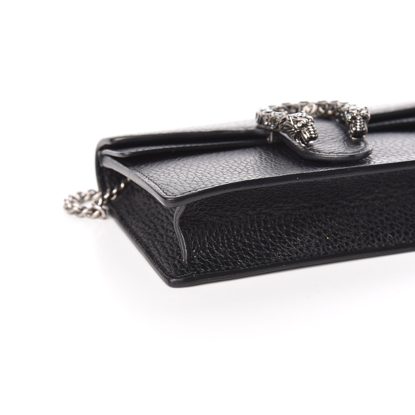 Calfskin Super Mini Dionysus Shoulder Bag Black