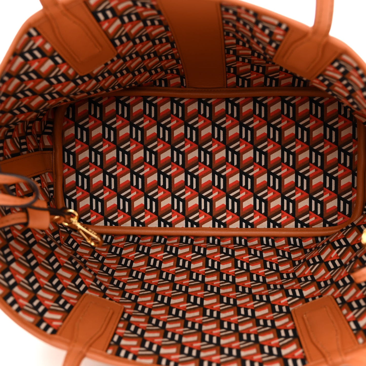 Visetos Small Liz Reversible Shopper Tote Cognac
