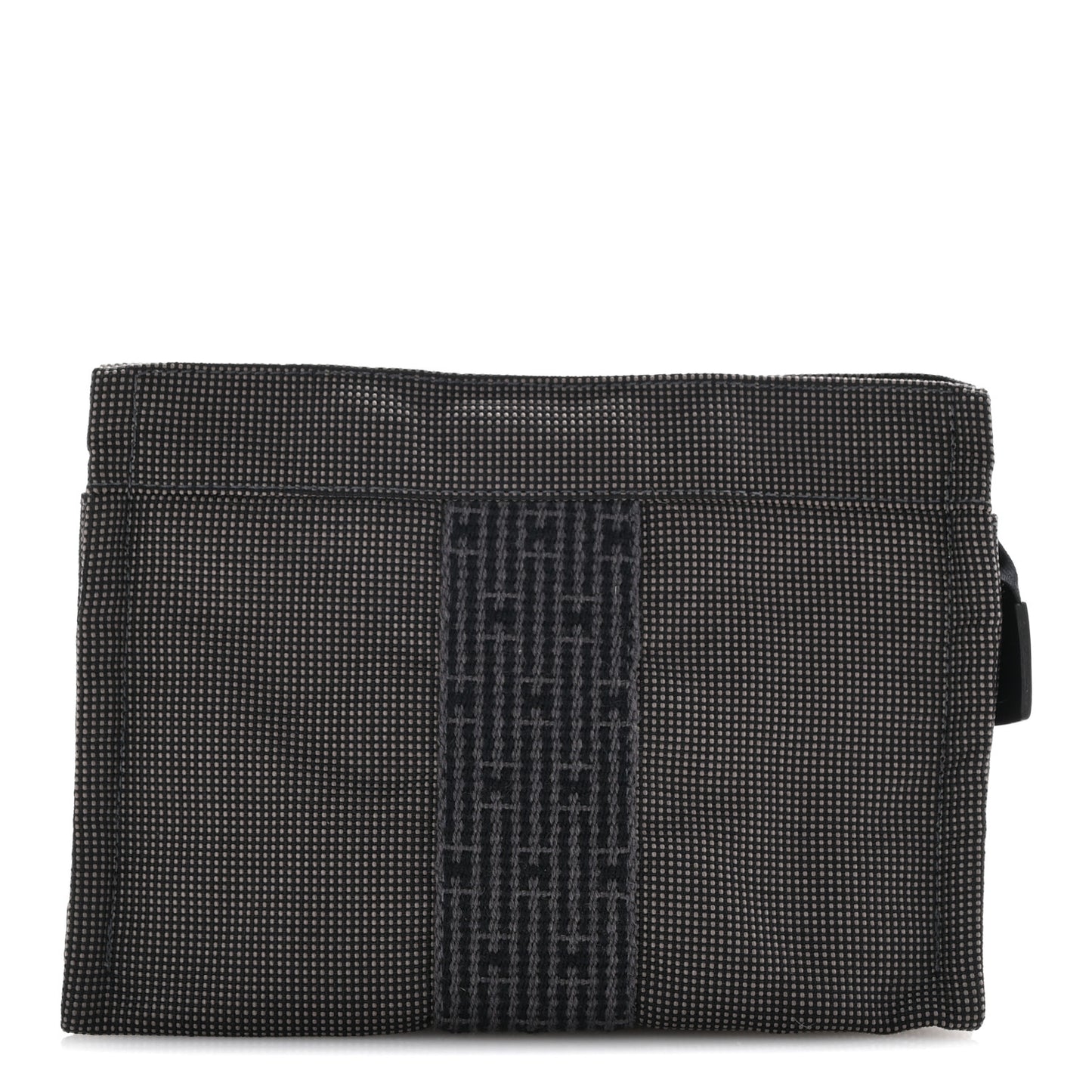 Canvas Herline Travel Cosmetic Pouch Grey