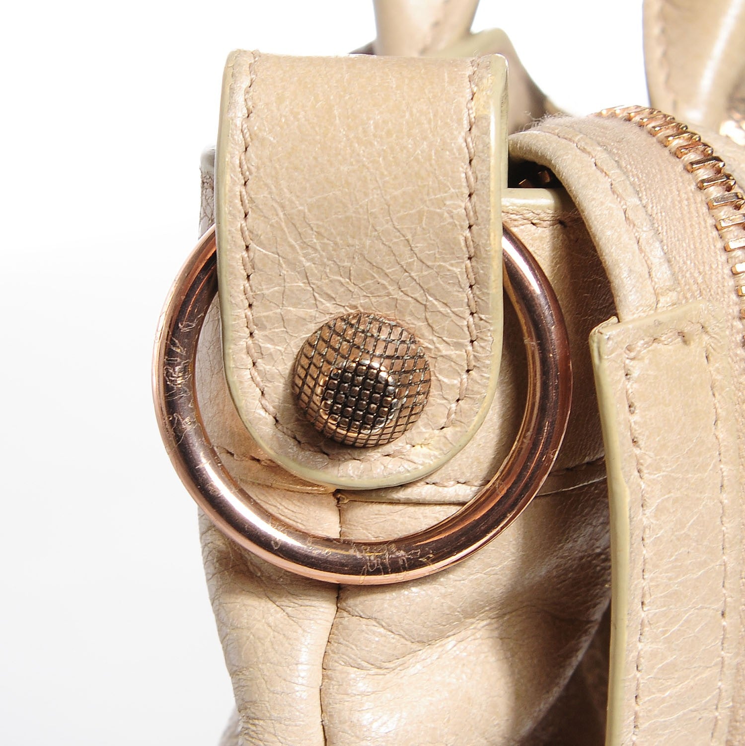 Balenciaga Agneau Giant 12 Rose Gold Hardware Town Praline 13 of 13