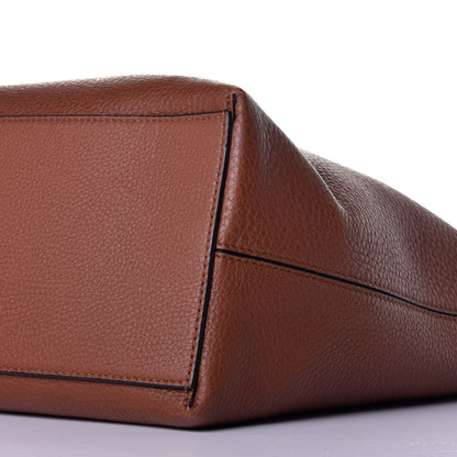 Valentino Garavani Grained Calfskin Rockstud Shoulder Tote Bright Cognac 8 of 8
