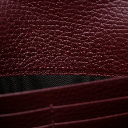 Gucci Dollar Calfskin Crystal Mini Dionysus Chain Wallet Vintage Bordeaux 6 of 10