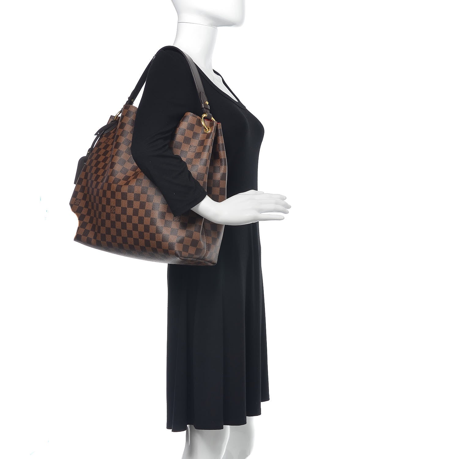 Louis Vuitton Damier Ebene Graceful MM 2 of 12