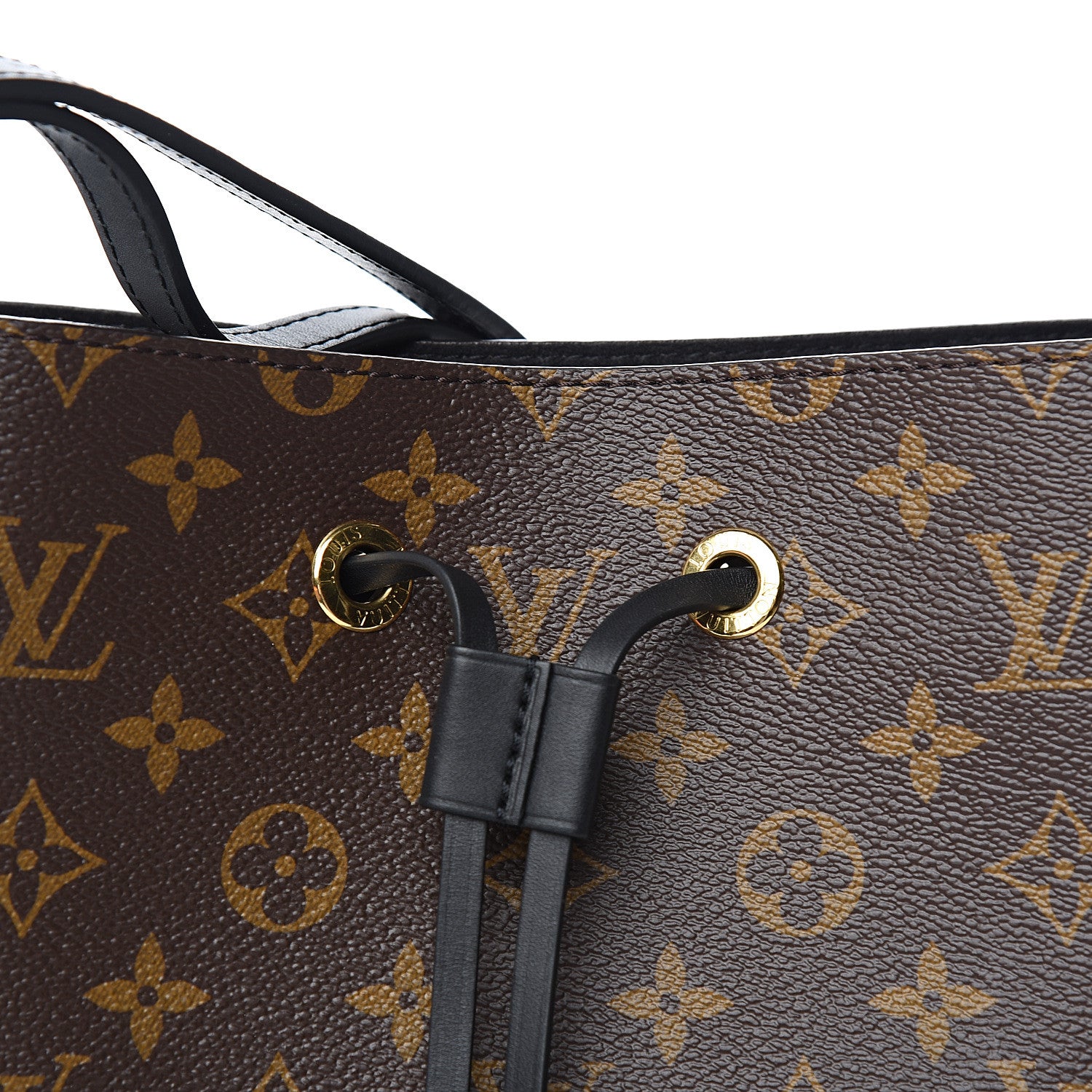 Louis Vuitton Monogram Neonoe MM Black 8 of 9