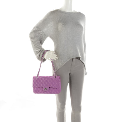 Chanel Lambskin Quilted Medium Double Flap Pink 2 of 15