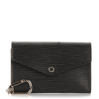 Louis Vuitton Epi Key Pouch Black 1 of 7